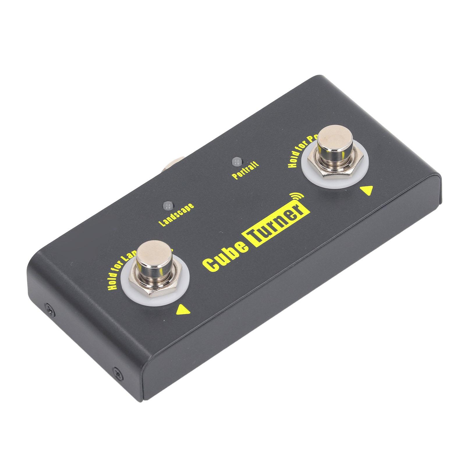 Беспроводная педаль для перелистывания страниц, радиус действия 10 м, Bluetooth, перезаряжаемая, планшет, нотная педаль для перелистывания страниц