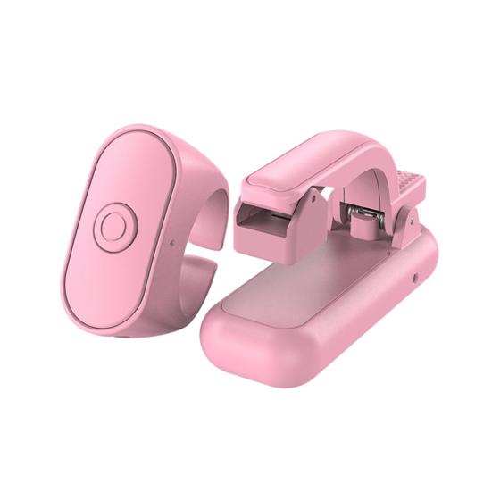 Пульт для перелистывания страниц Электронная книга Пульт для перелистывания страниц Мягкие силиконовые контакты Экономия заряда батареи Аксессуары для Kindle розовый